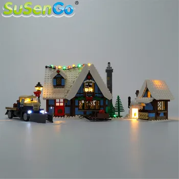 Комплект led осветителни Тела SuSenGo за Коледен подарък на Зимния Хубава Къща 10229