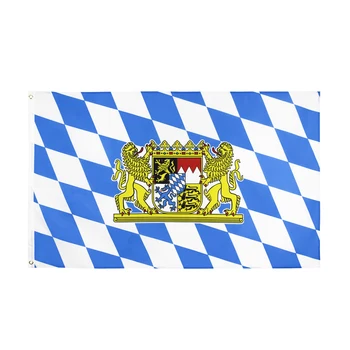 Флаг Лъв Бавария полиестер 3x5ft за украса